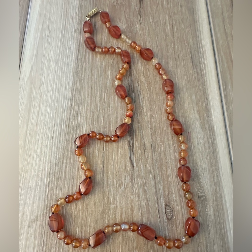 Vintage Carnelian Necklace
